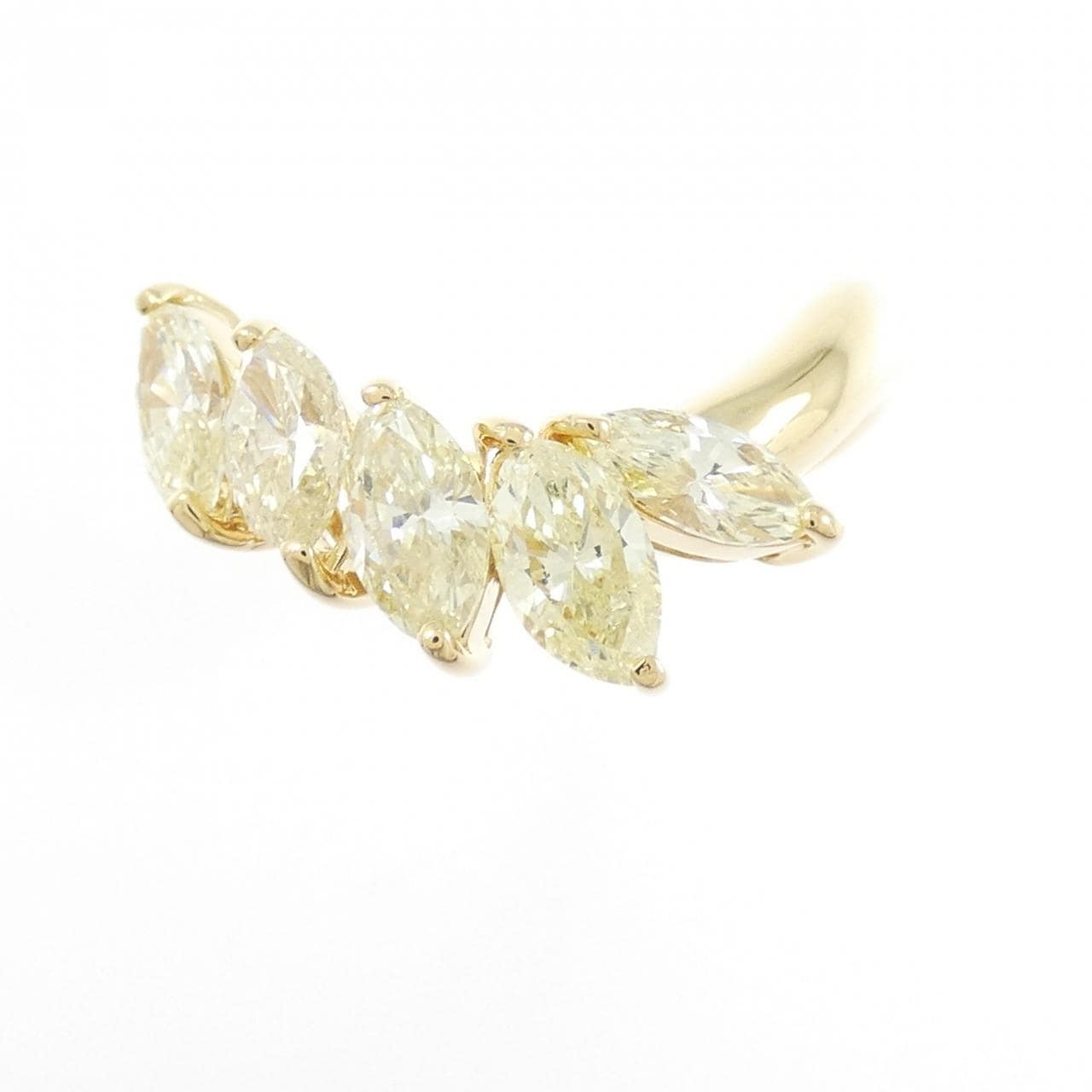 K18YG ダイヤモンド リング 1.19CT