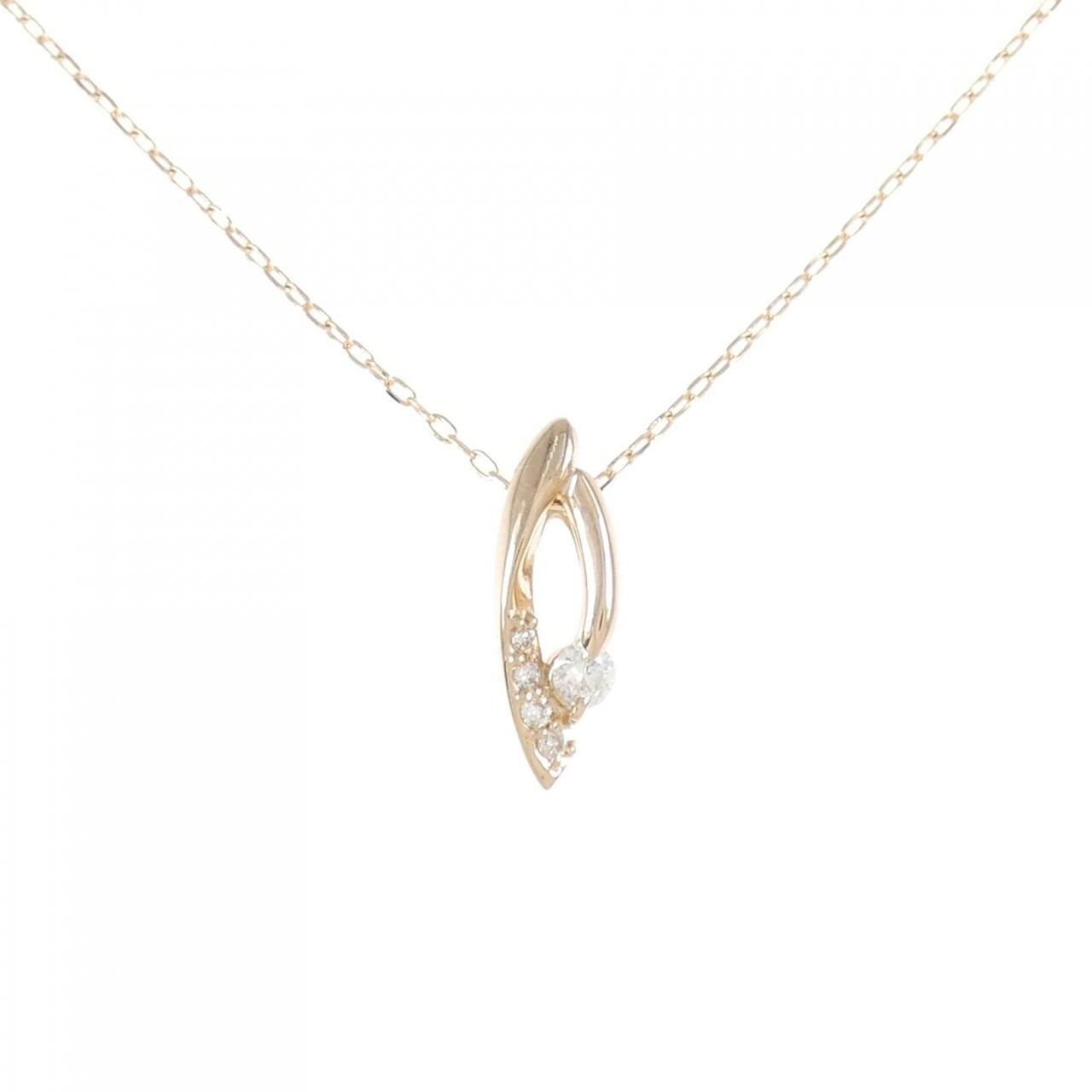 KOMEHYO|K18PG Diamond Necklace 0.15CT|Jewelry|Necklace|【Official