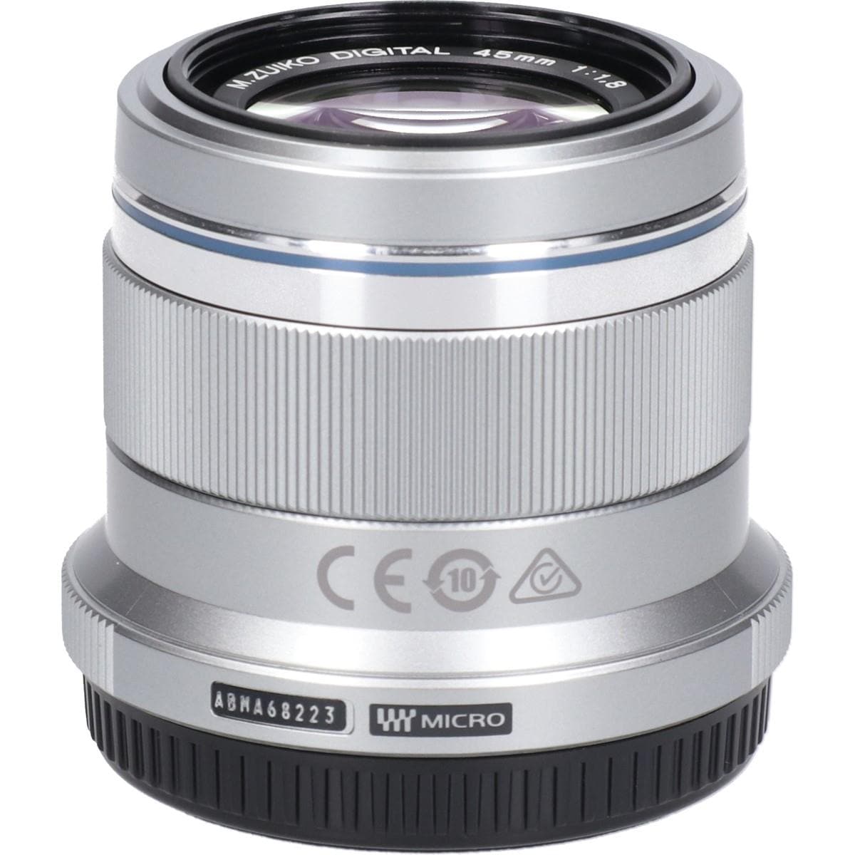 ＭＺＤ４５ｍｍ　Ｆ１．８シルバー
