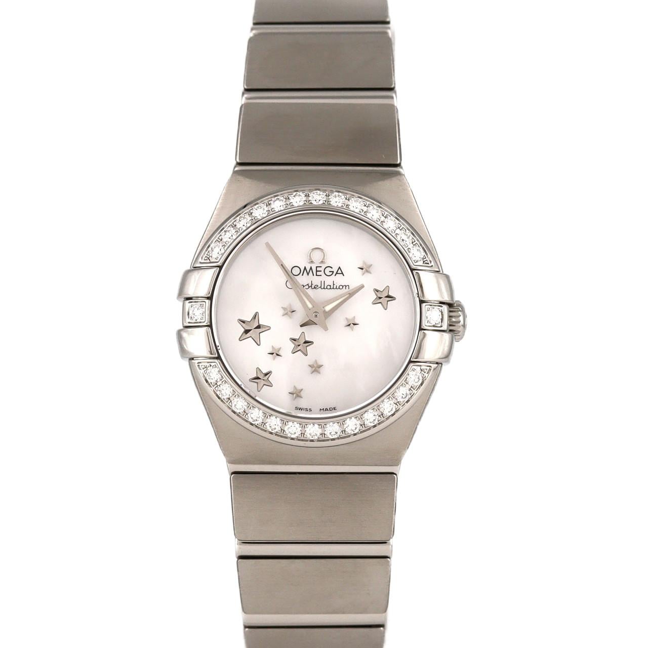 【新品】オメガ コンステレーションスターブルー/D 123.15.24.60.05.003 SS クォーツ