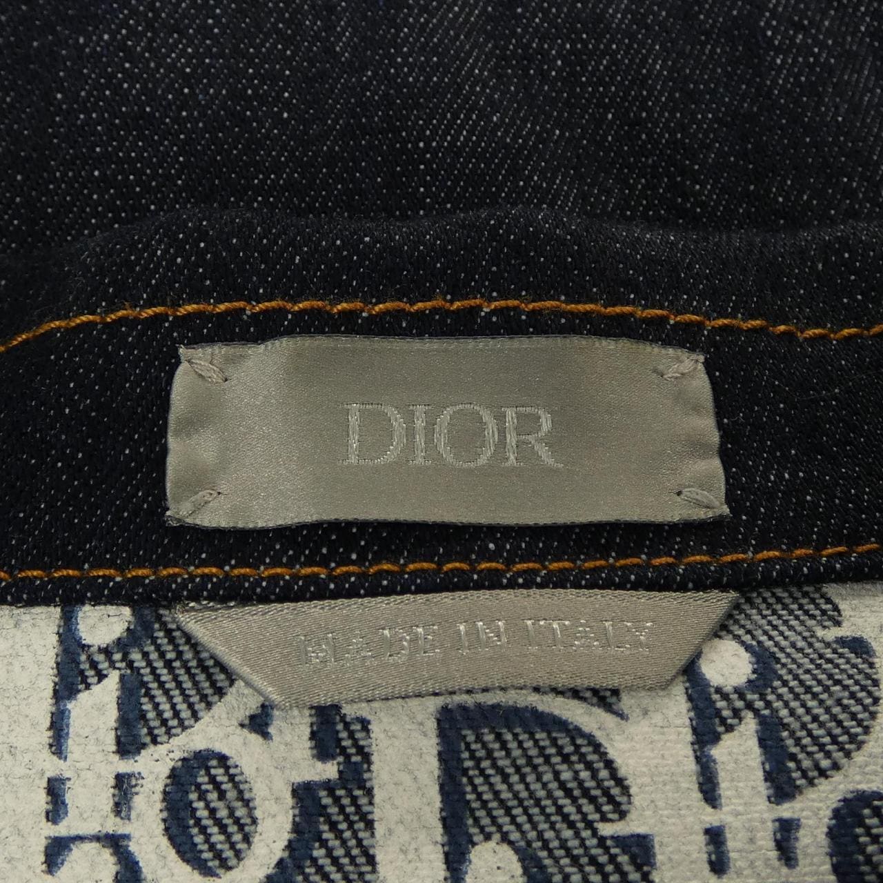 ディオール DIOR オブリーク OBLIQUE 013D482B226X デニムジャケット
