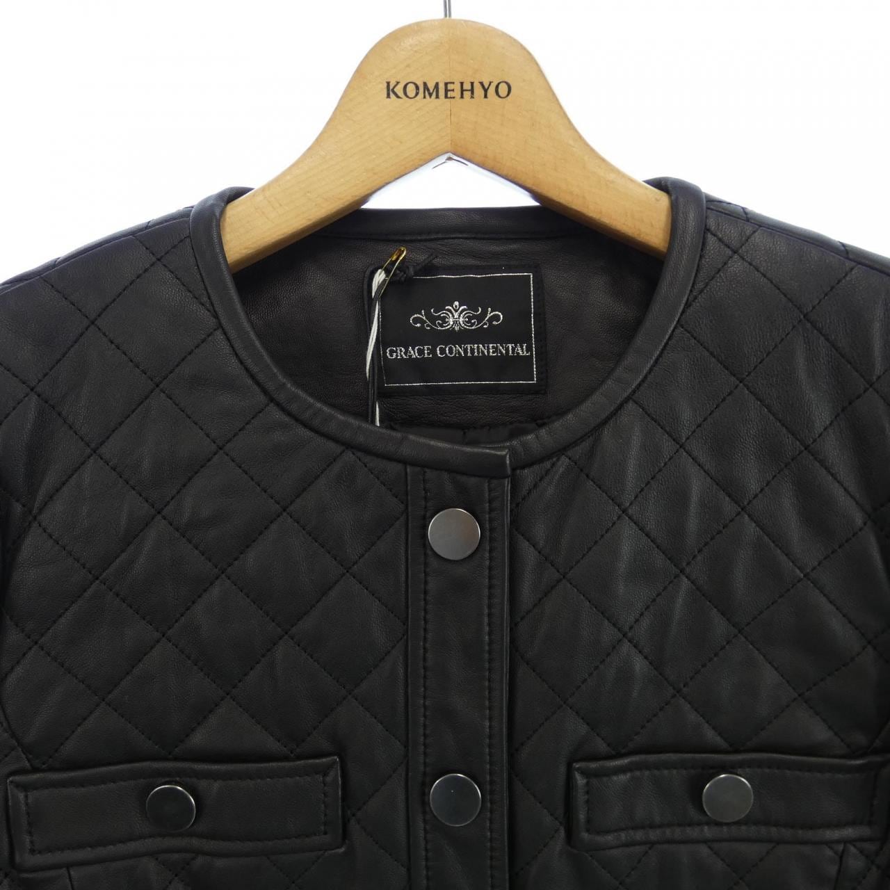 グレースコンチネンタル GRACE CONTINENTAL レザージャケット
