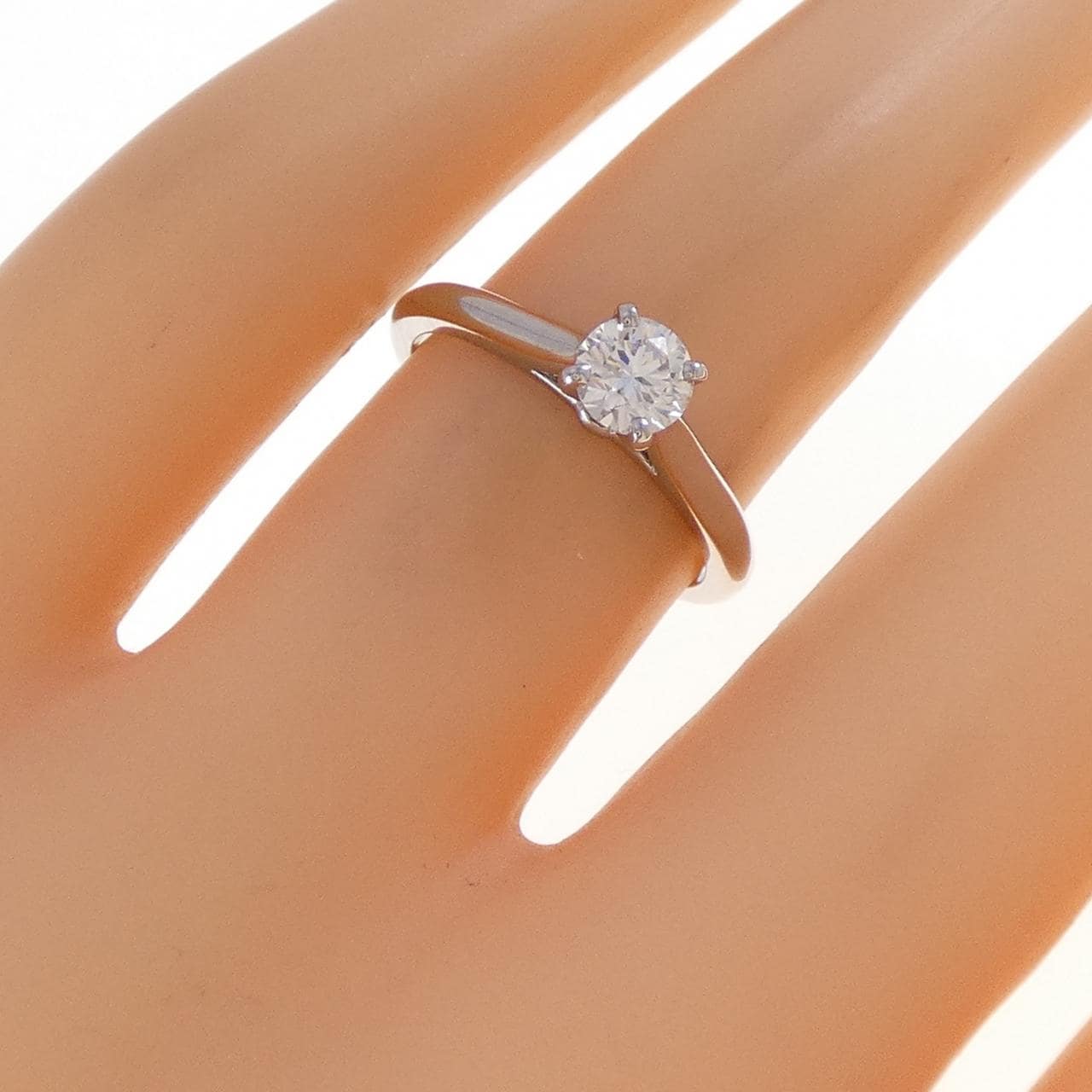 カルティエ 1895 ソリテール リング 0.36CT