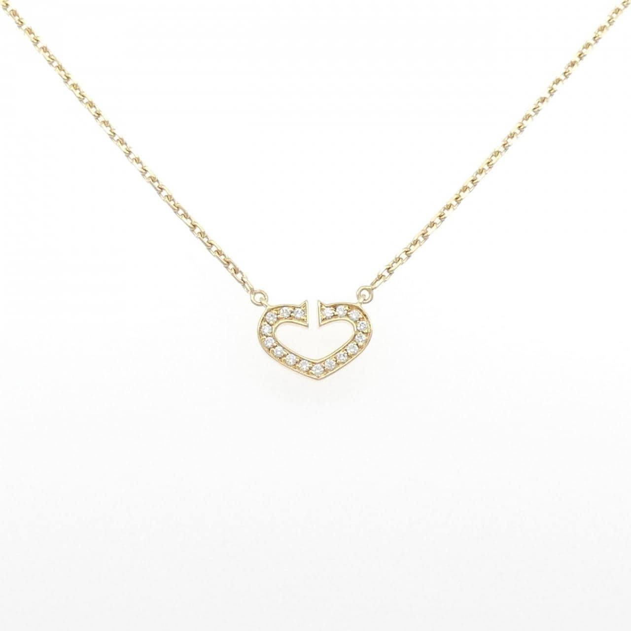 Cartier C heart necklace