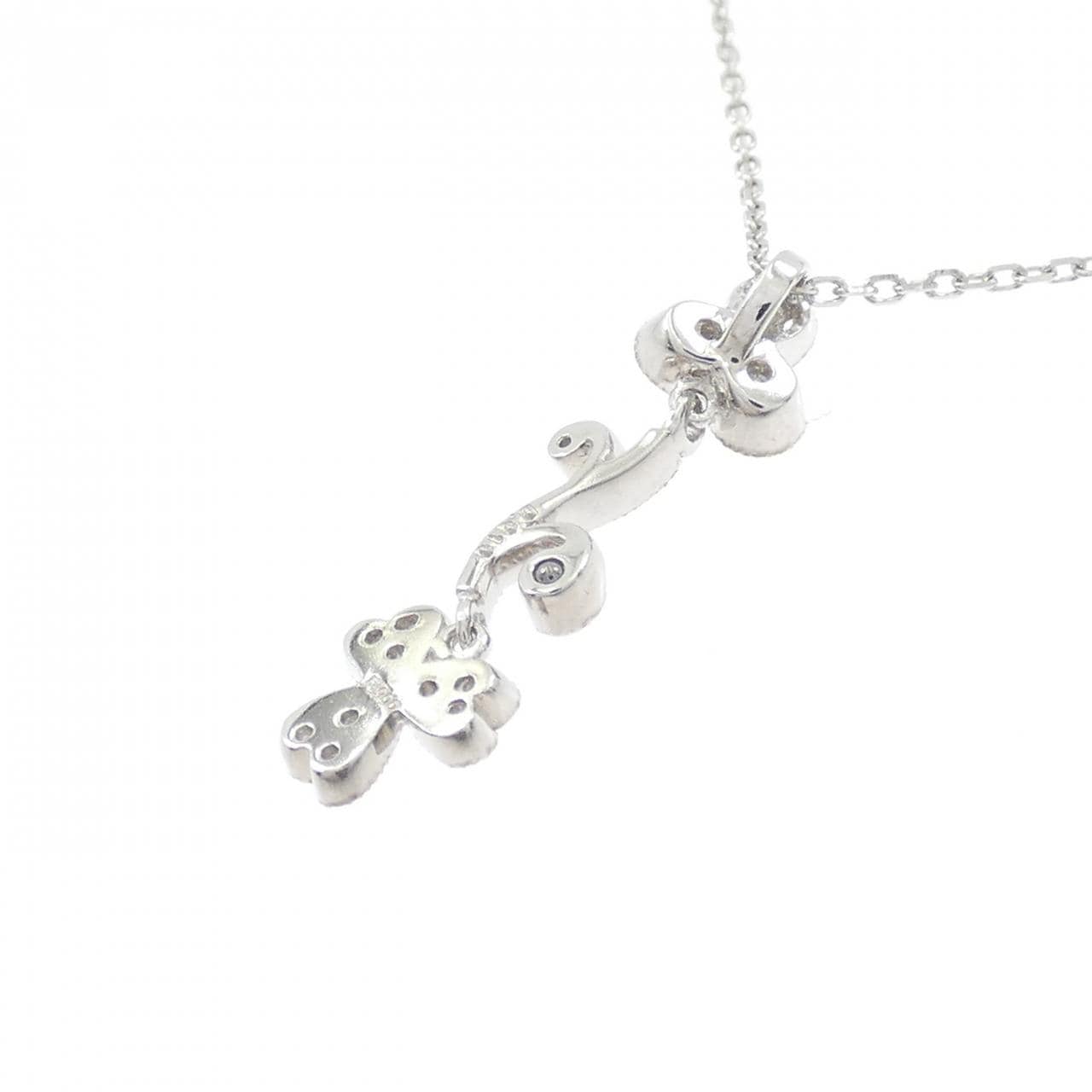 PT900/PT850 ダイヤモンド ネックレス 0.10CT