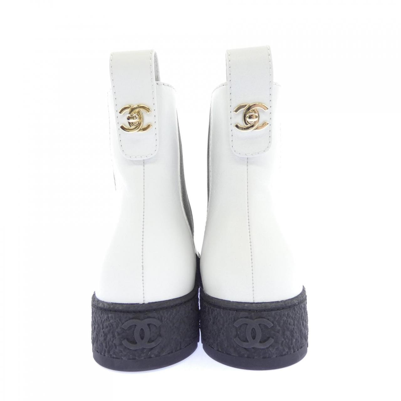 シャネル CHANEL アンクルブーツ ターンロック G37927X56283 ブーツ