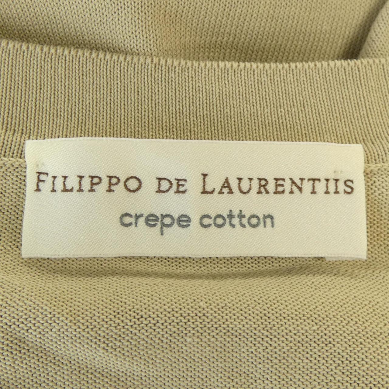 フィリッポデローレンティス FILIPPO DE LAURENTIIS Tシャツ