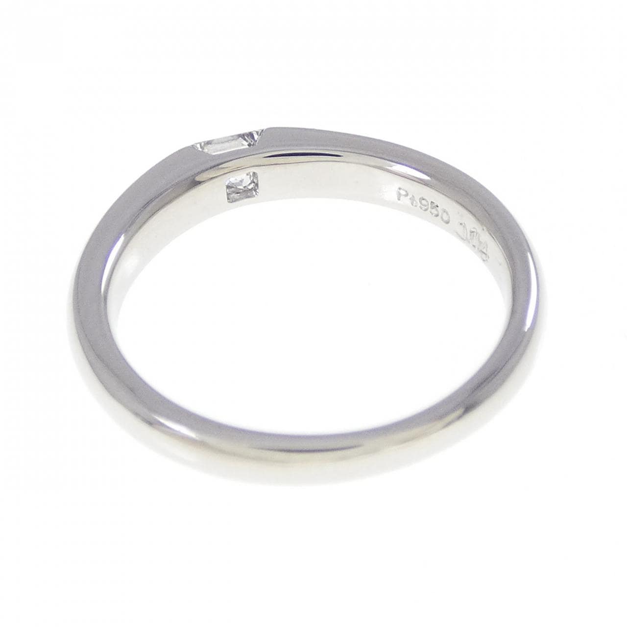 PT950 ダイヤモンド リング 0.14CT
