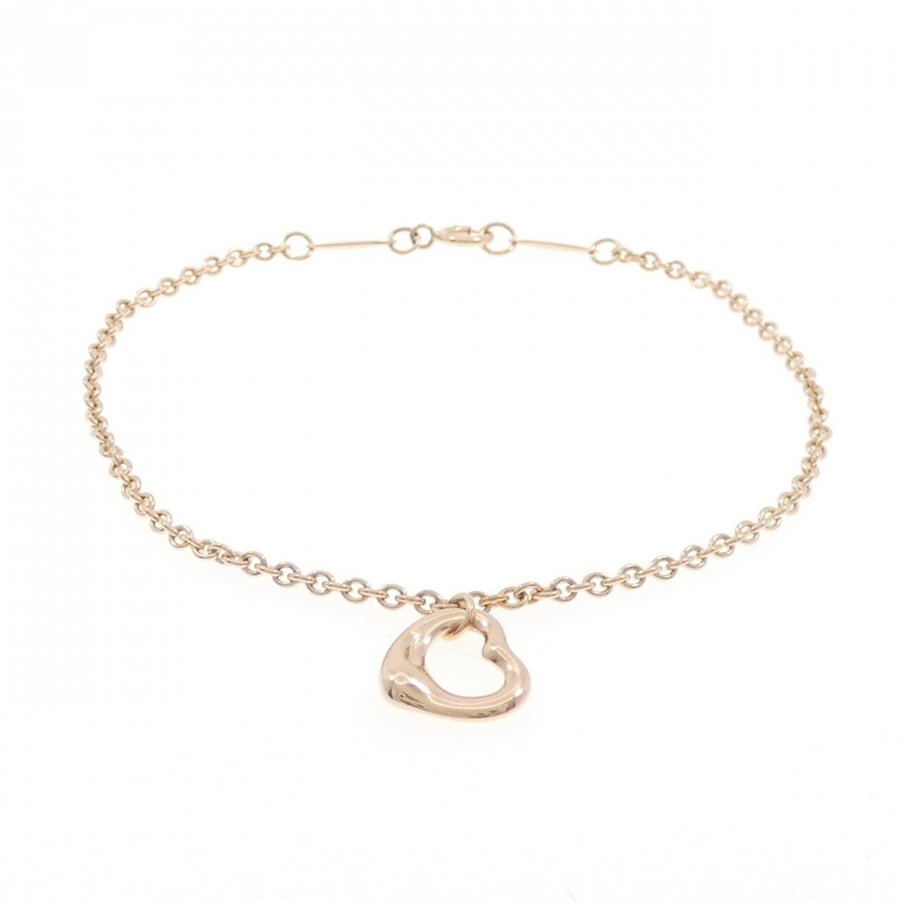 ティファニー オープンハート ブレスレット