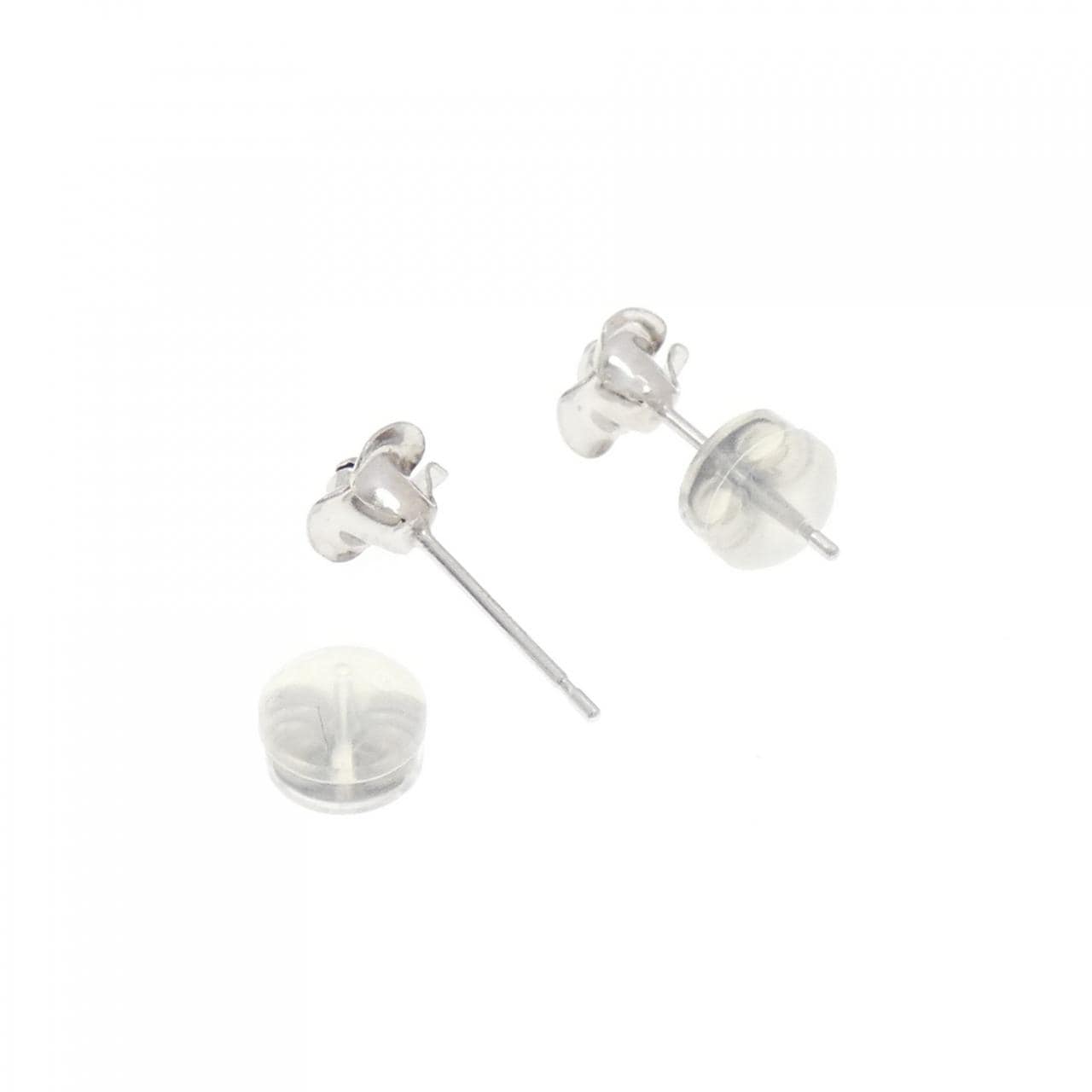 K14WG ローズ ピアス