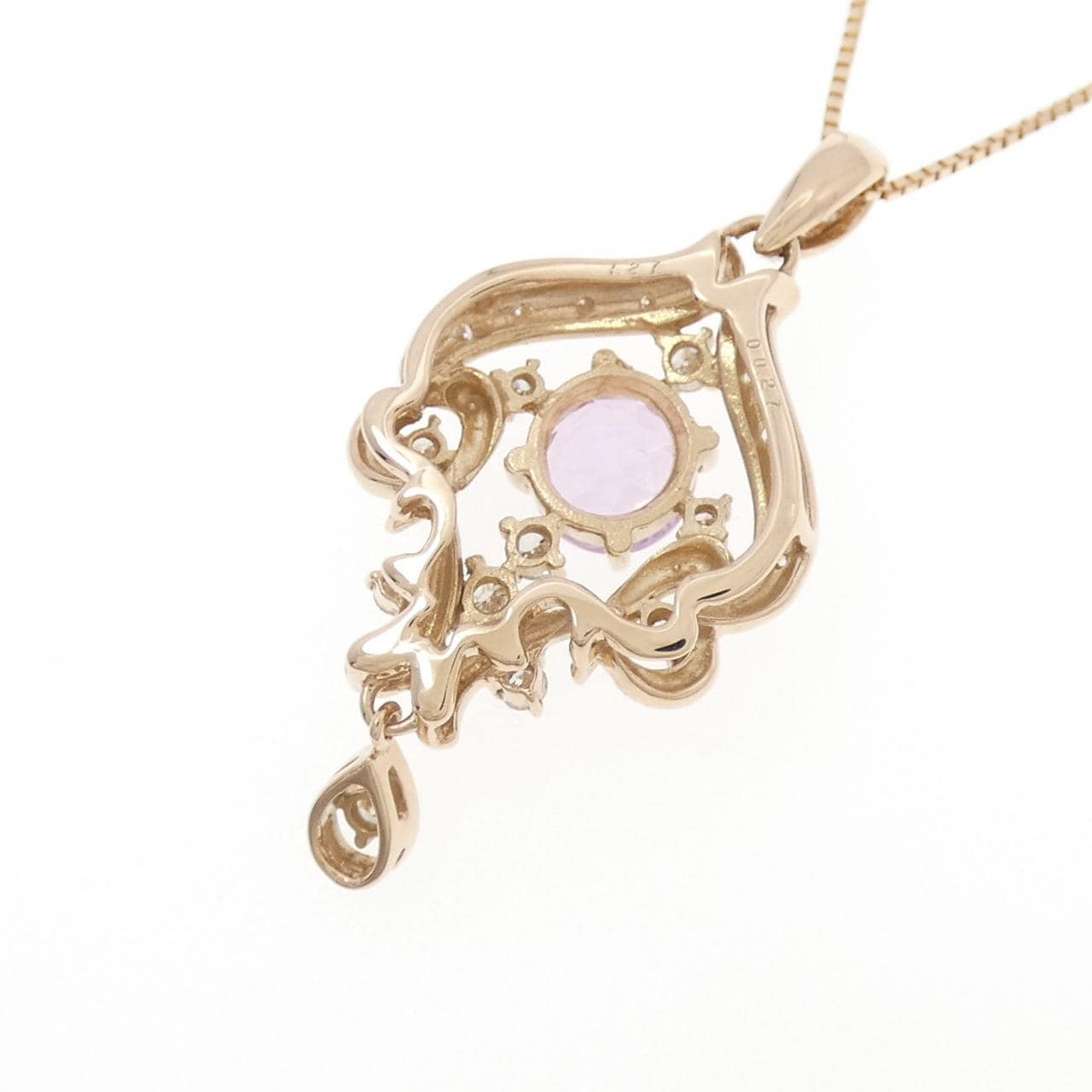 K18PG君爵項鏈1.27CT