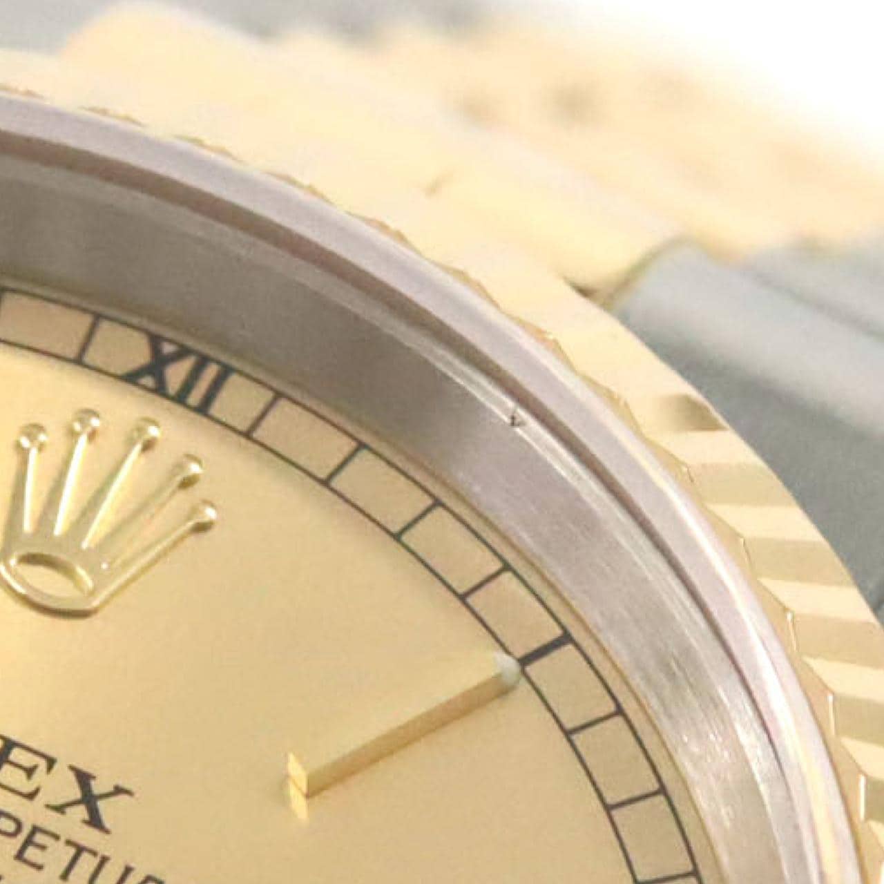 ロレックス デイトジャスト 16233 SSxYG 自動巻 K番