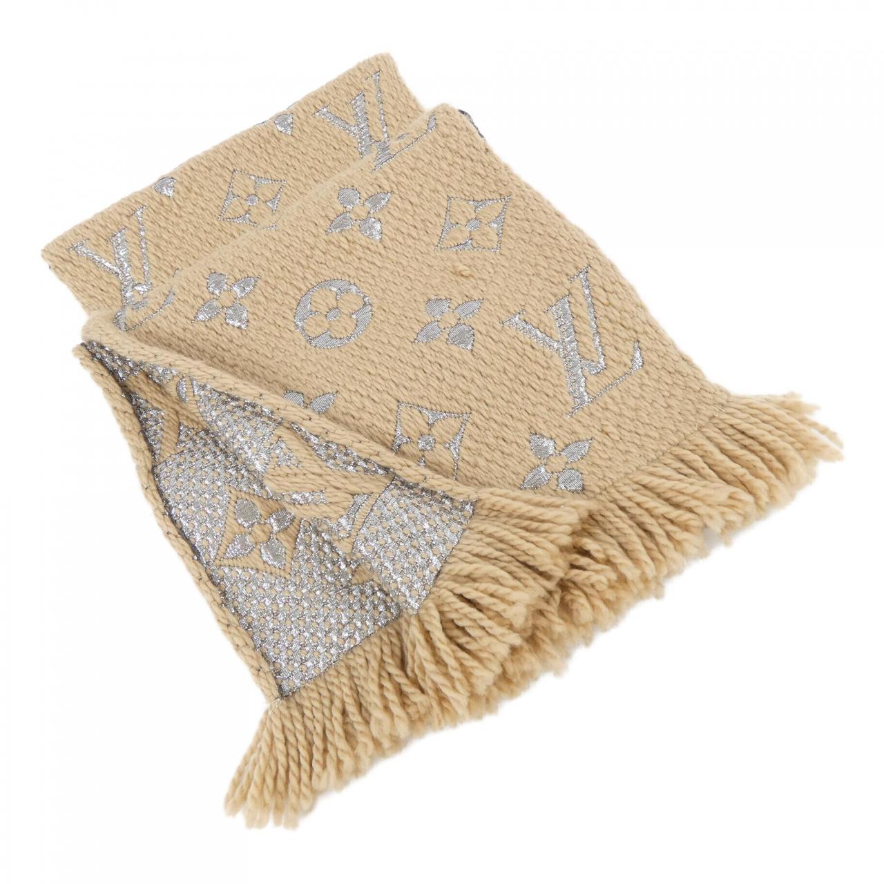 ルイヴィトン LOUIS VUITTON エシャルプ ロゴマニア シャイン M75834 MUFFLER