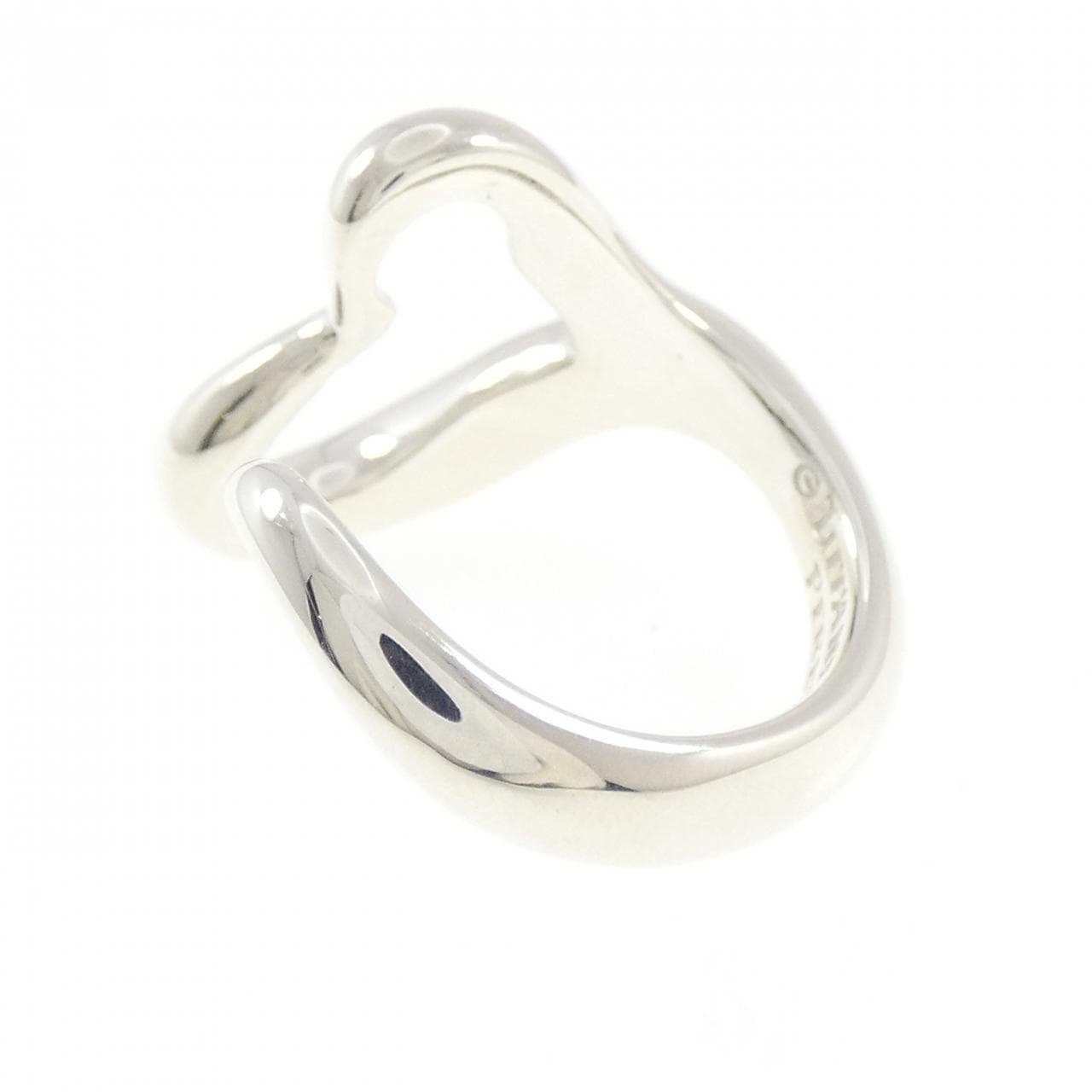 ティファニー オープンハート リング