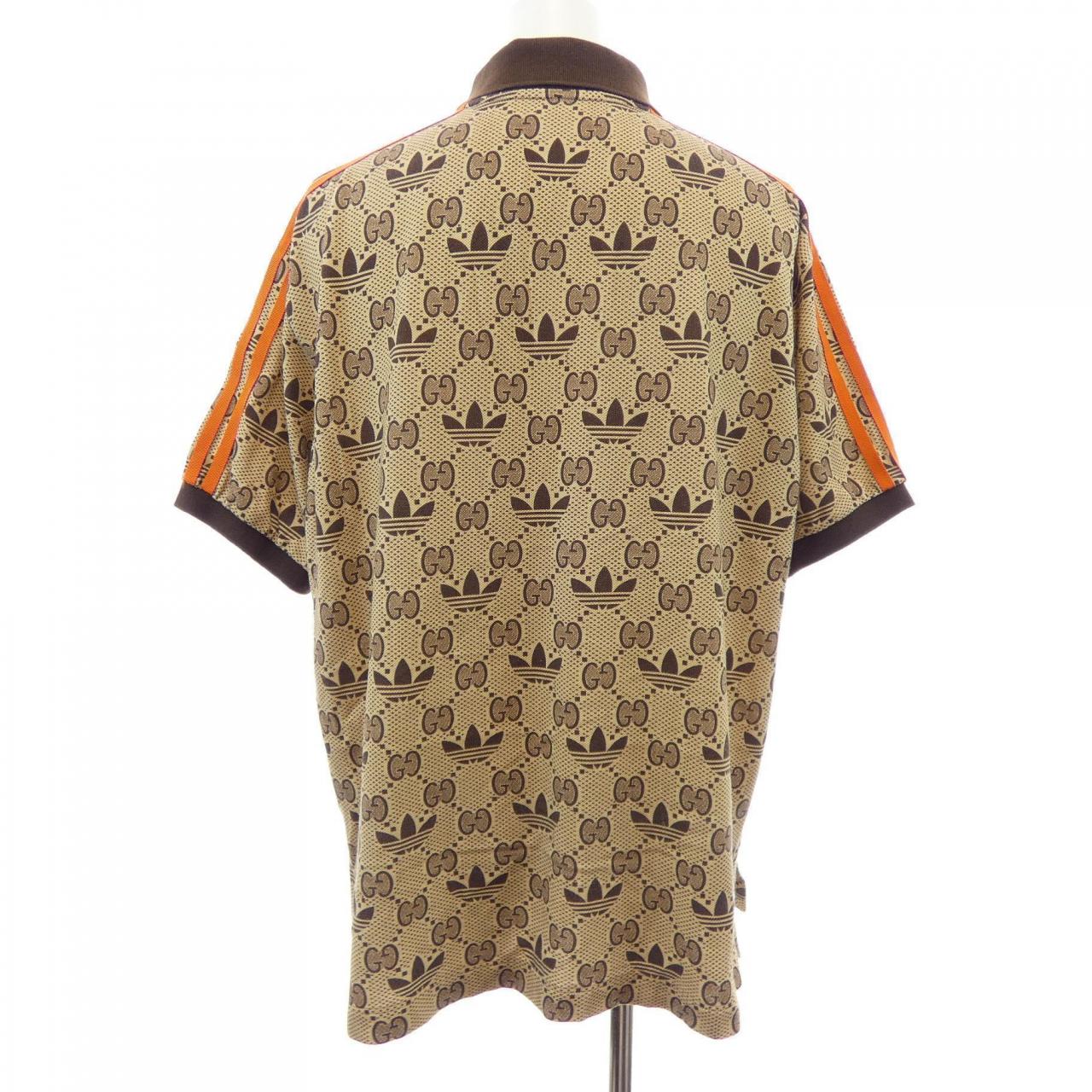 グッチ GUCCI ADIDAS 700497 XJE1M ポロシャツ