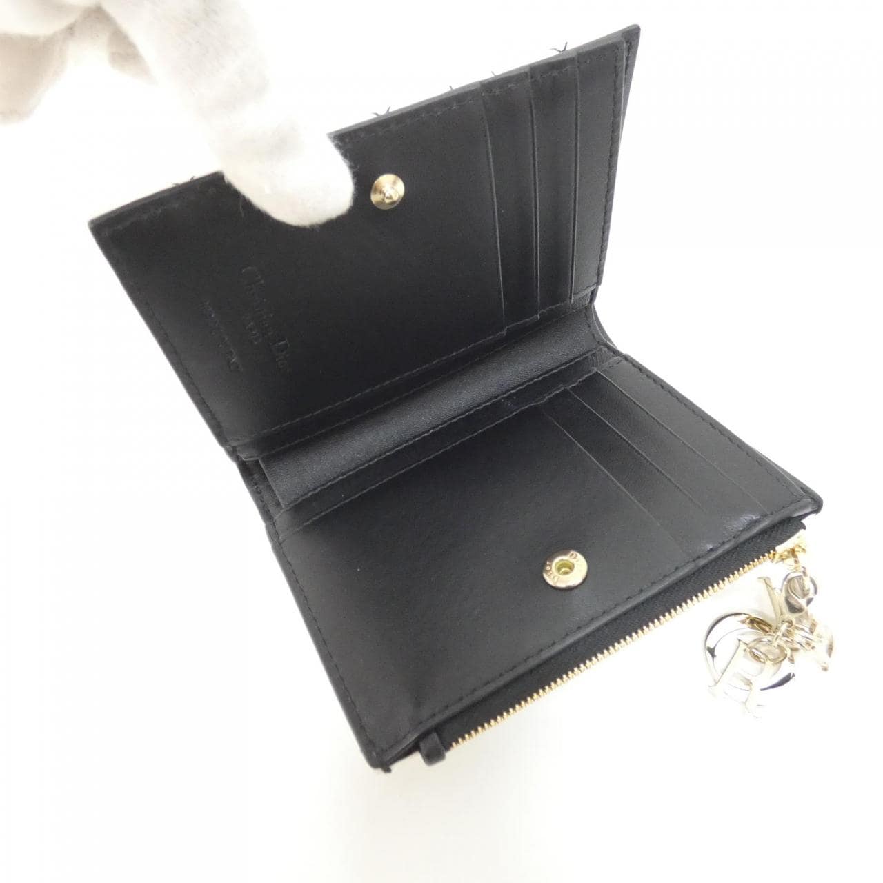 クリスチャンディオール LADY DIOR DAHLIA WALLET S6037ONJZ 財布