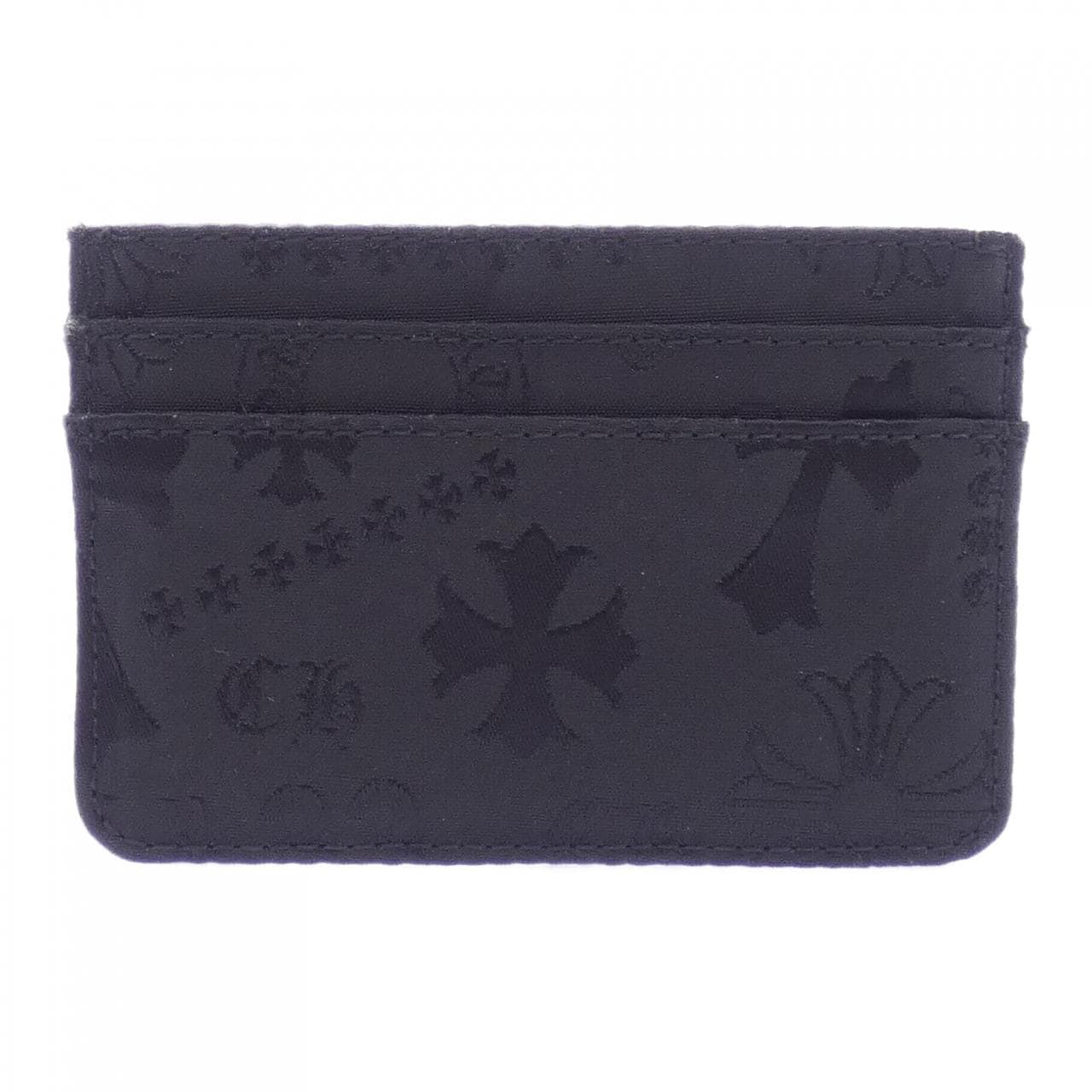 クロムハーツ CHROME HEARTS DOUBLE SIDE MULTI MOTIF CARD CASE