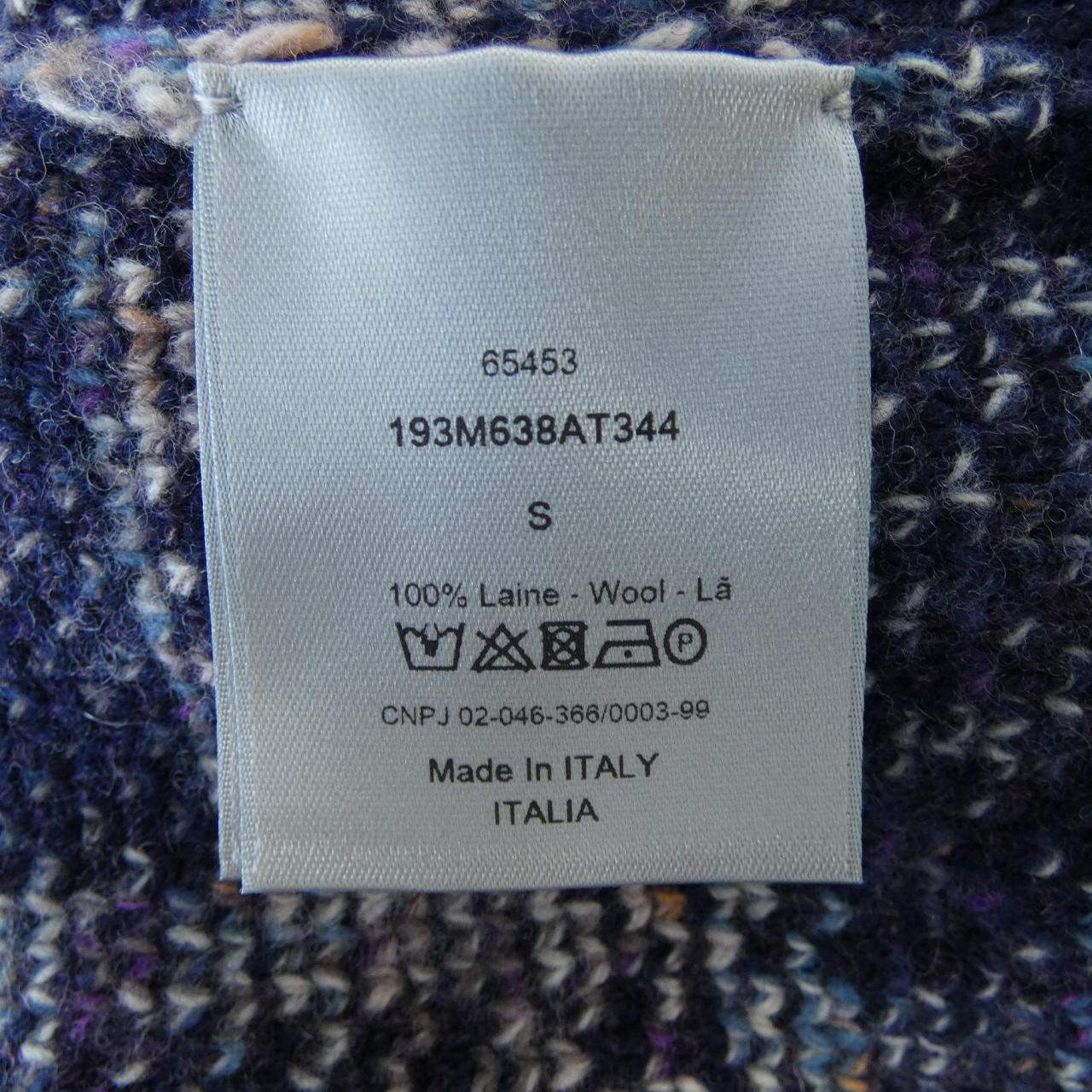 ディオール DIOR オブリーク OBLIQUE 193M638AT344 ニット