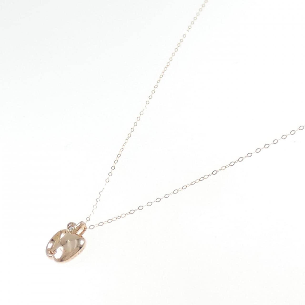 750PG鑽石項鍊 0.015CT