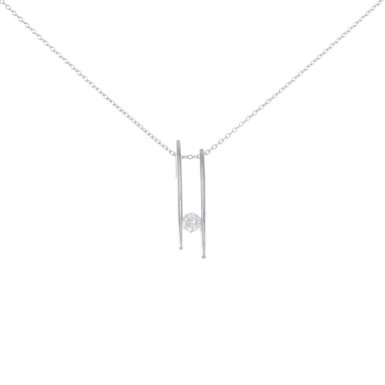 18KWG/K18WG Diamond Necklace