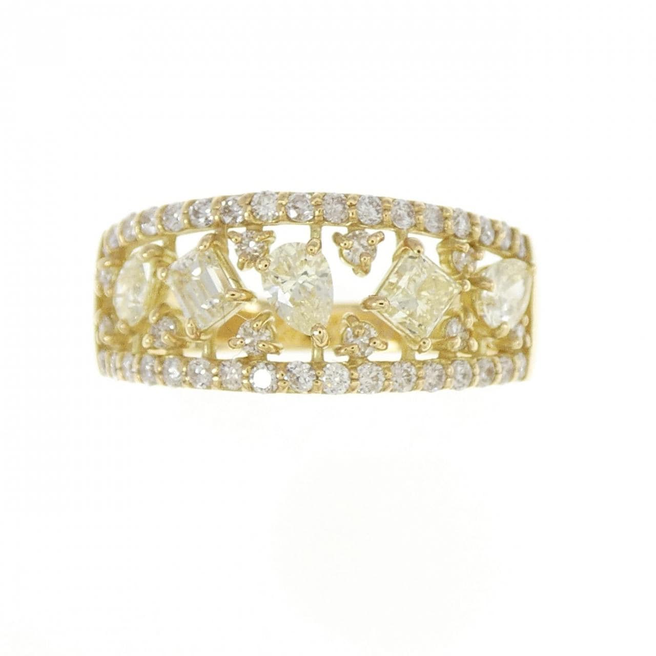 【新品】K18YG ダイヤモンド リング 1.00CT
