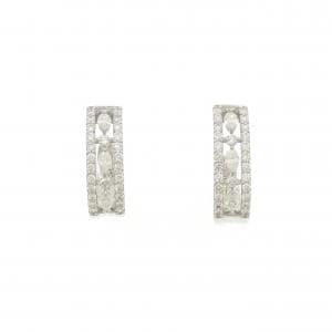 【新品】PT900 ダイヤモンド ピアス 0.50CT