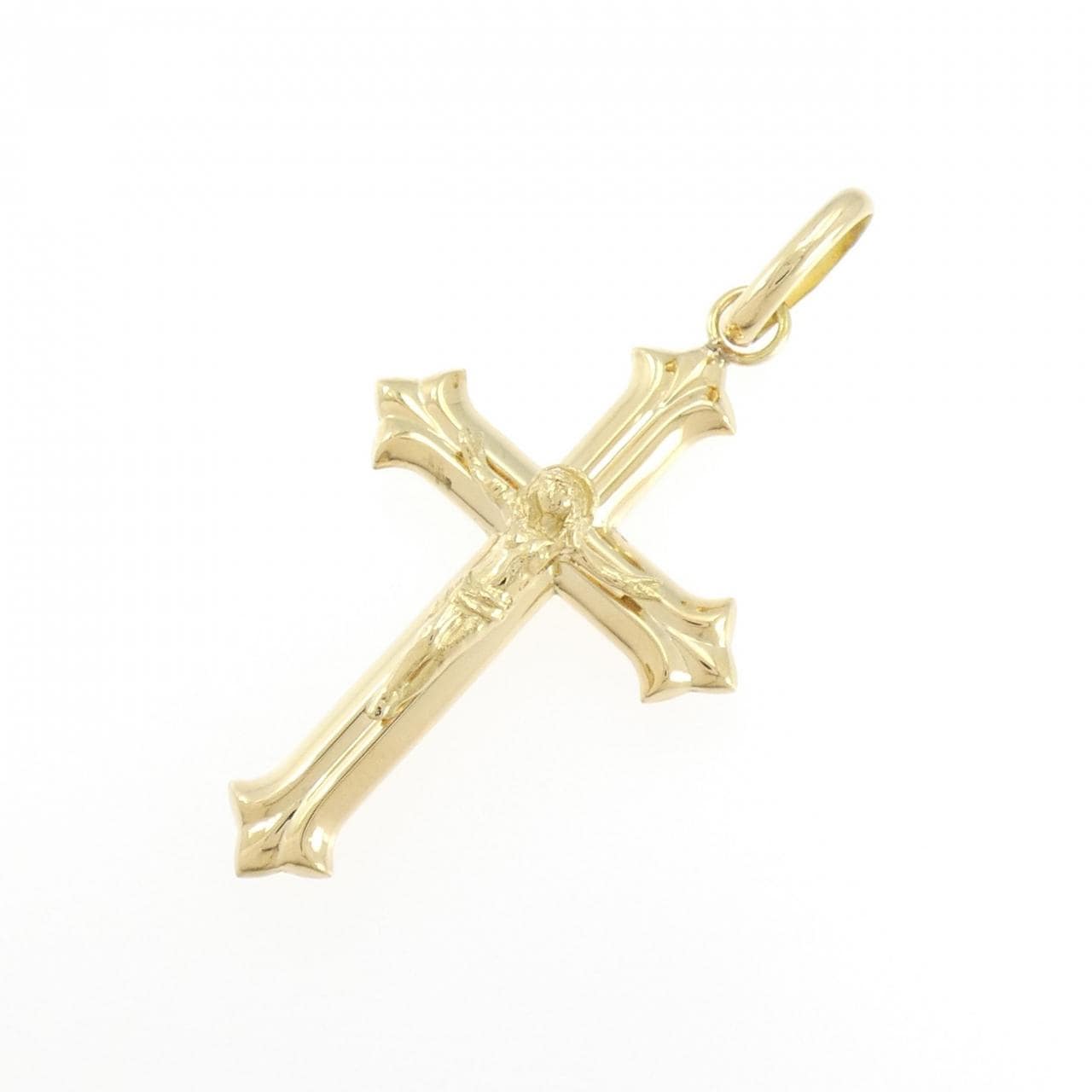【新品】K18YG クロス ペンダント