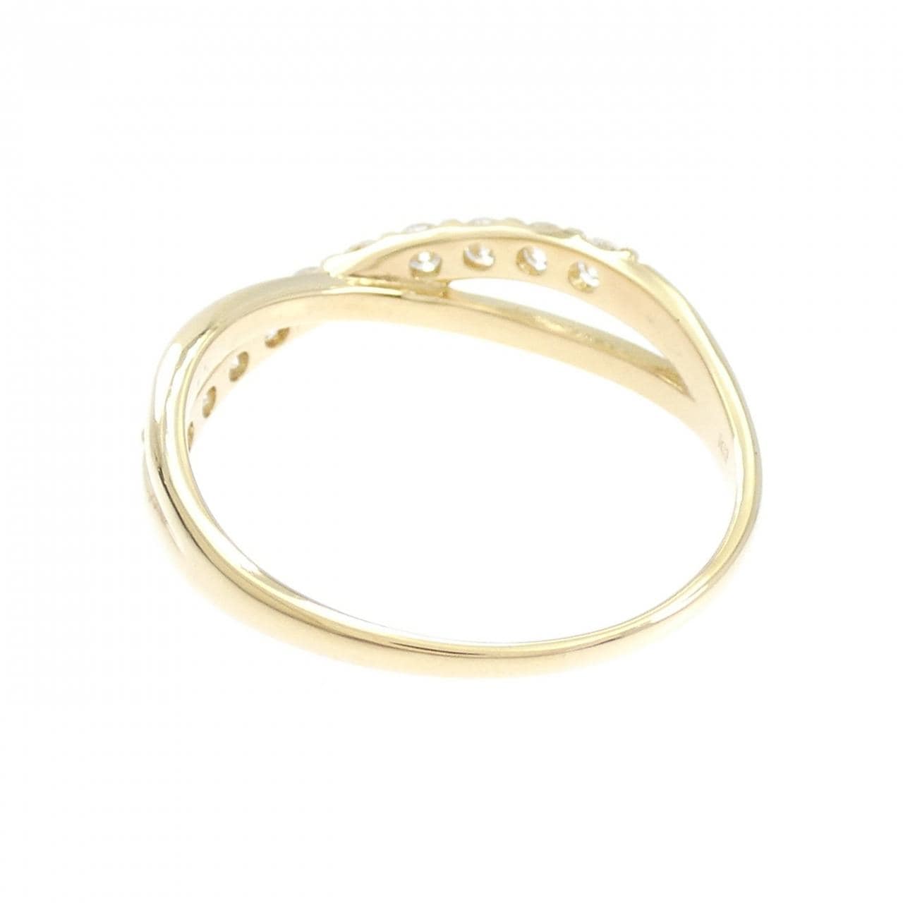 【リメイク】K18YG ダイヤモンド リング 0.30CT