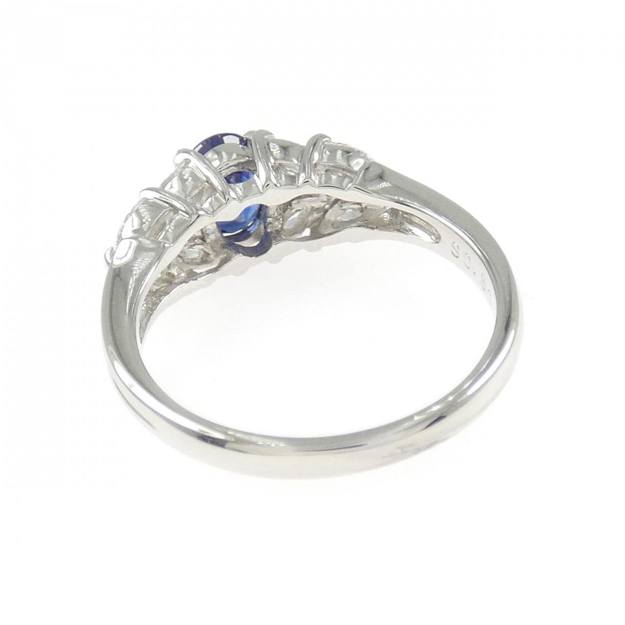 PT900 サファイヤ リング 0.80CT
