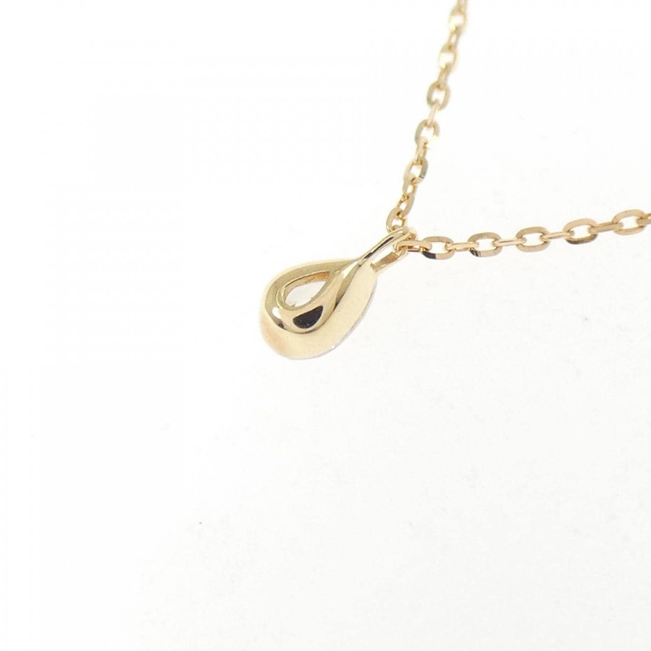 アガット ダイヤモンド ネックレス 0.1CT