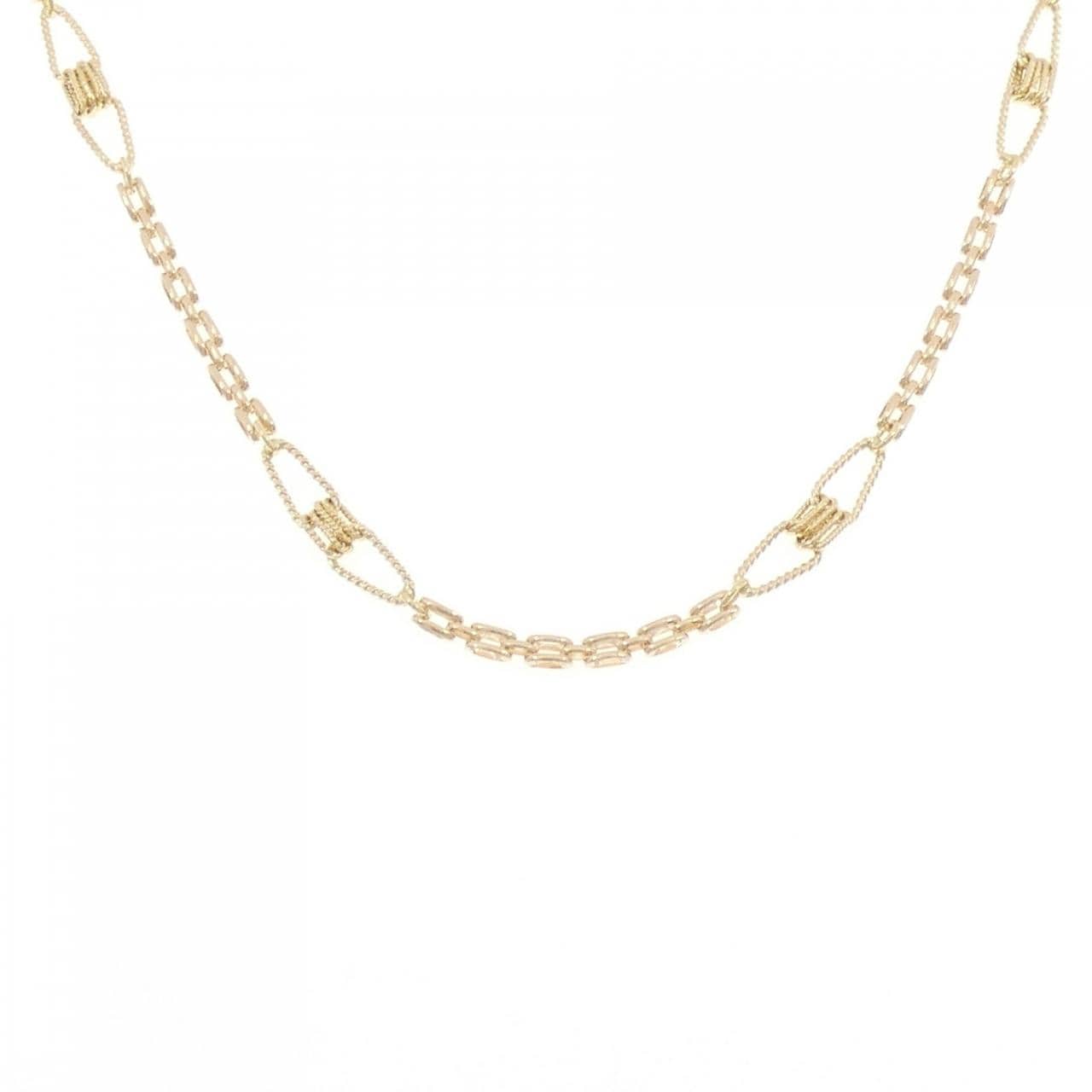 K18YG necklace