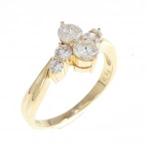 K18YG ダイヤモンド リング 0.53CT