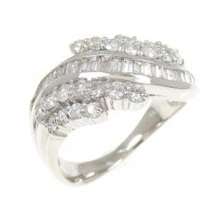 PT900 ダイヤモンド リング 1.00CT