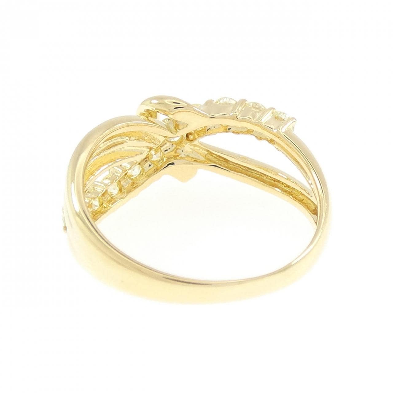 K18YG ダイヤモンド リング 0.51CT