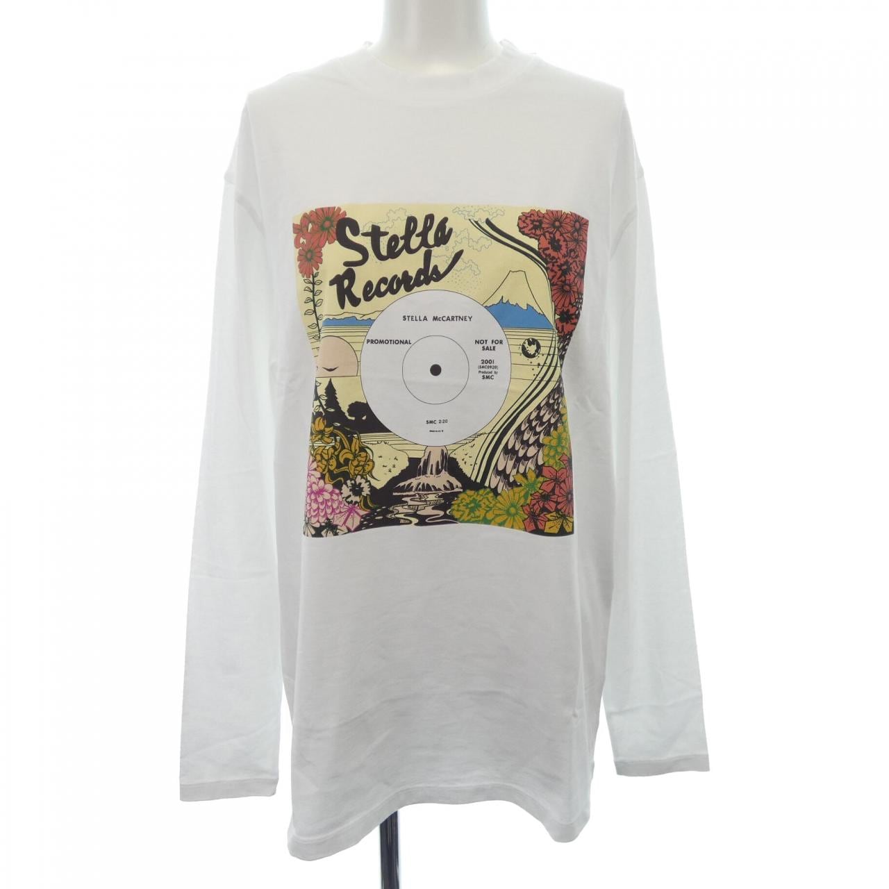 ステラマッカートニー STELLA MCCARTNEY レコードロンティ Tシャツ