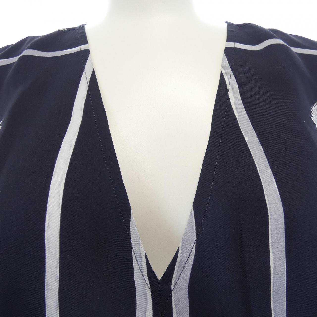 エルメス HERMES BRIDE DE GALA EN FLEURS 5E0645DQ ツイルレーヌ ワンピース