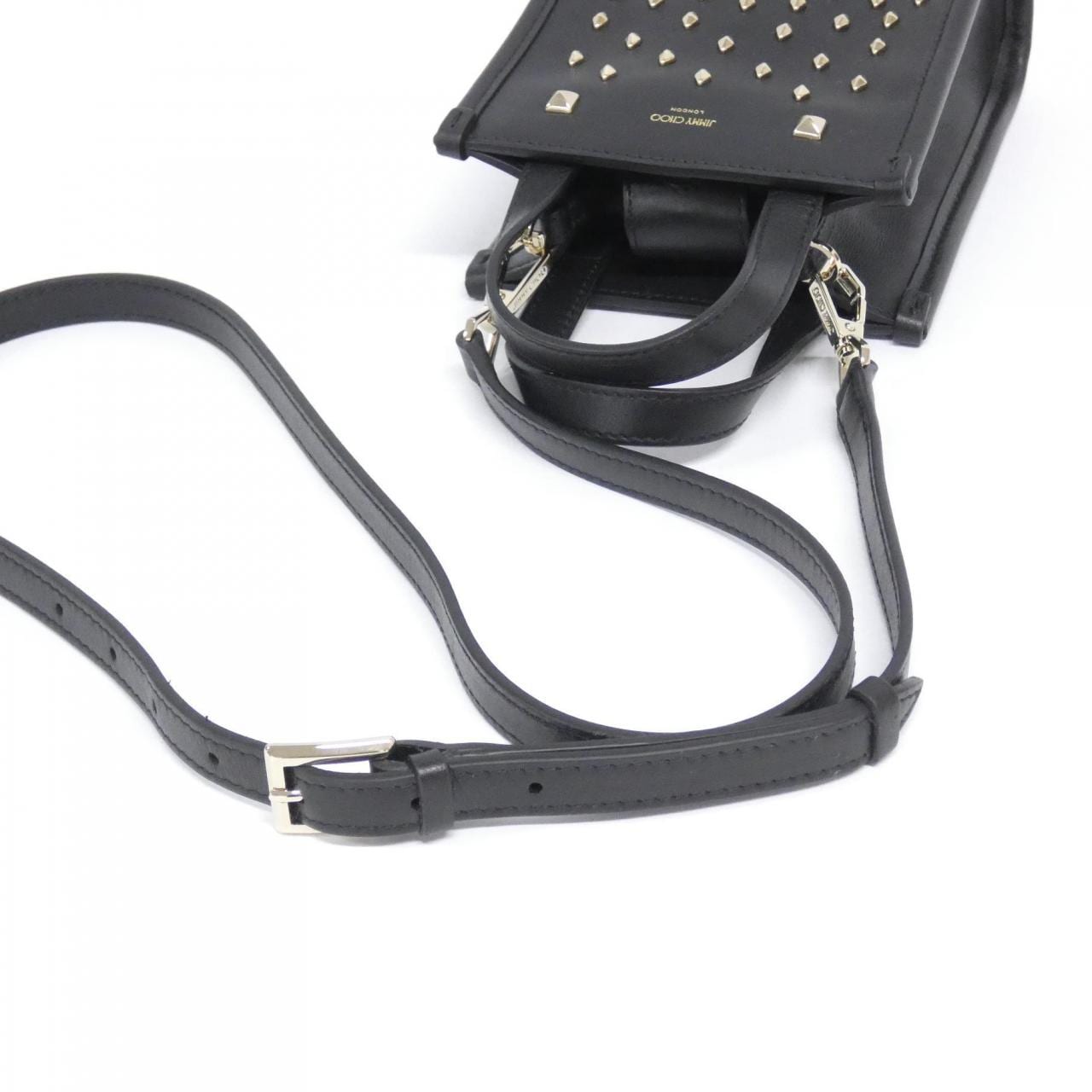 【新品】ジミーチュウ ミニ N/S トート MININSTOTEUTBR バッグ