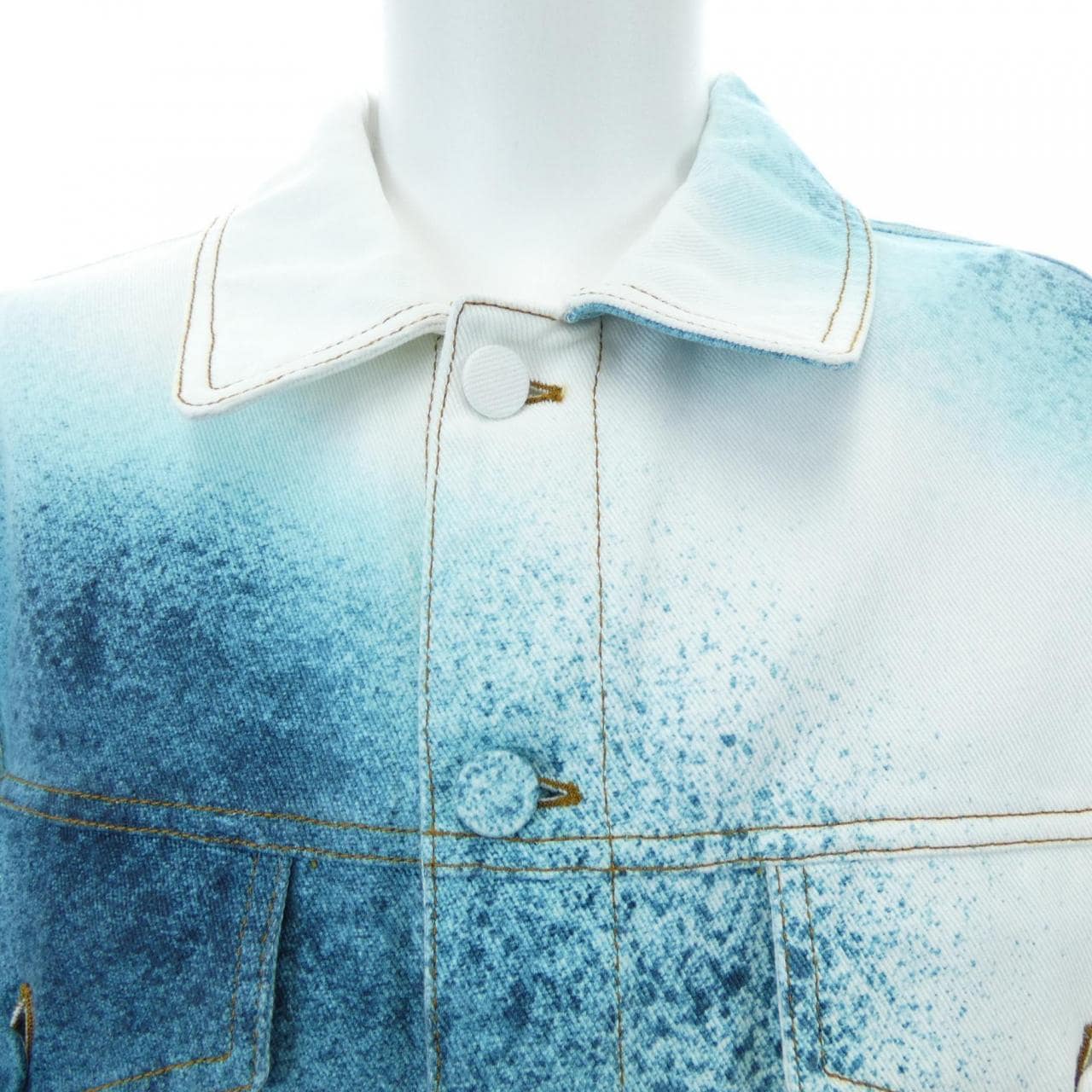 ルイヴィトン LOUIS VUITTON LVスプレーデニムジャケット HOA10WU14 デニムジャケット