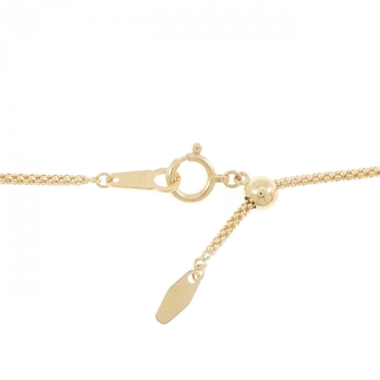 【新品】K18YG パヴェ ダイヤモンド ネックレス 7.00CT