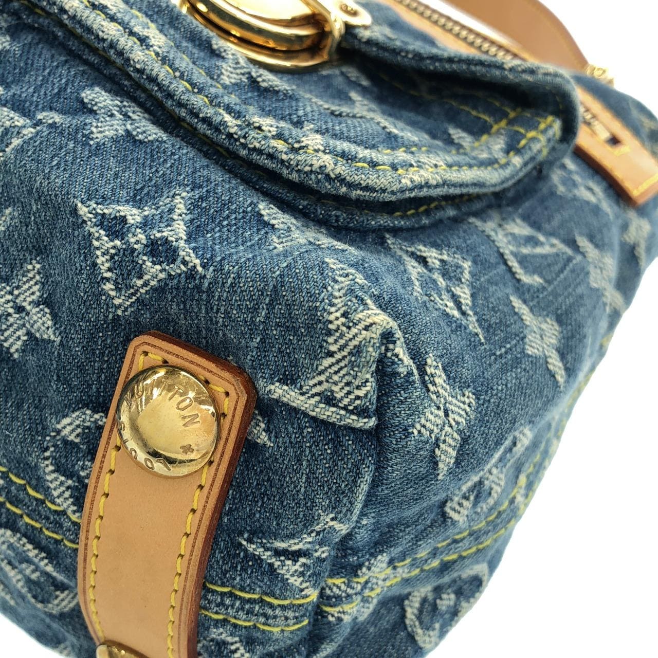 ルイヴィトン モノグラム デニム バギー PM M95049 ショルダーバッグ