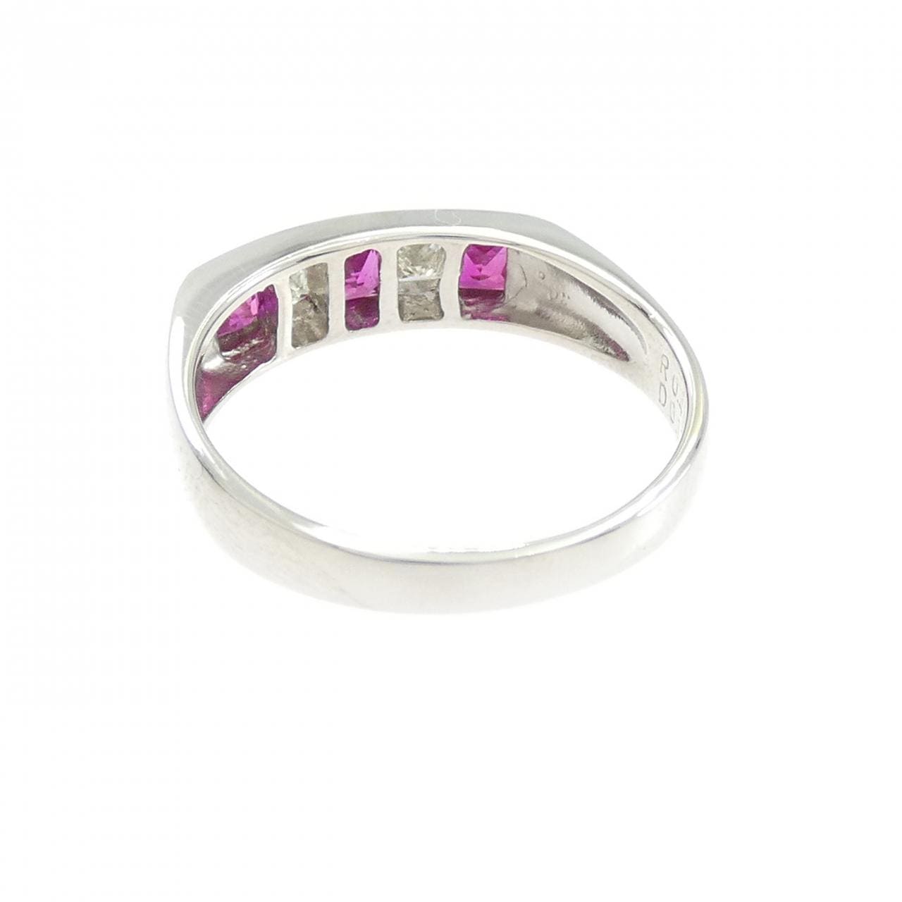 PT900 ルビー リング 0.48CT