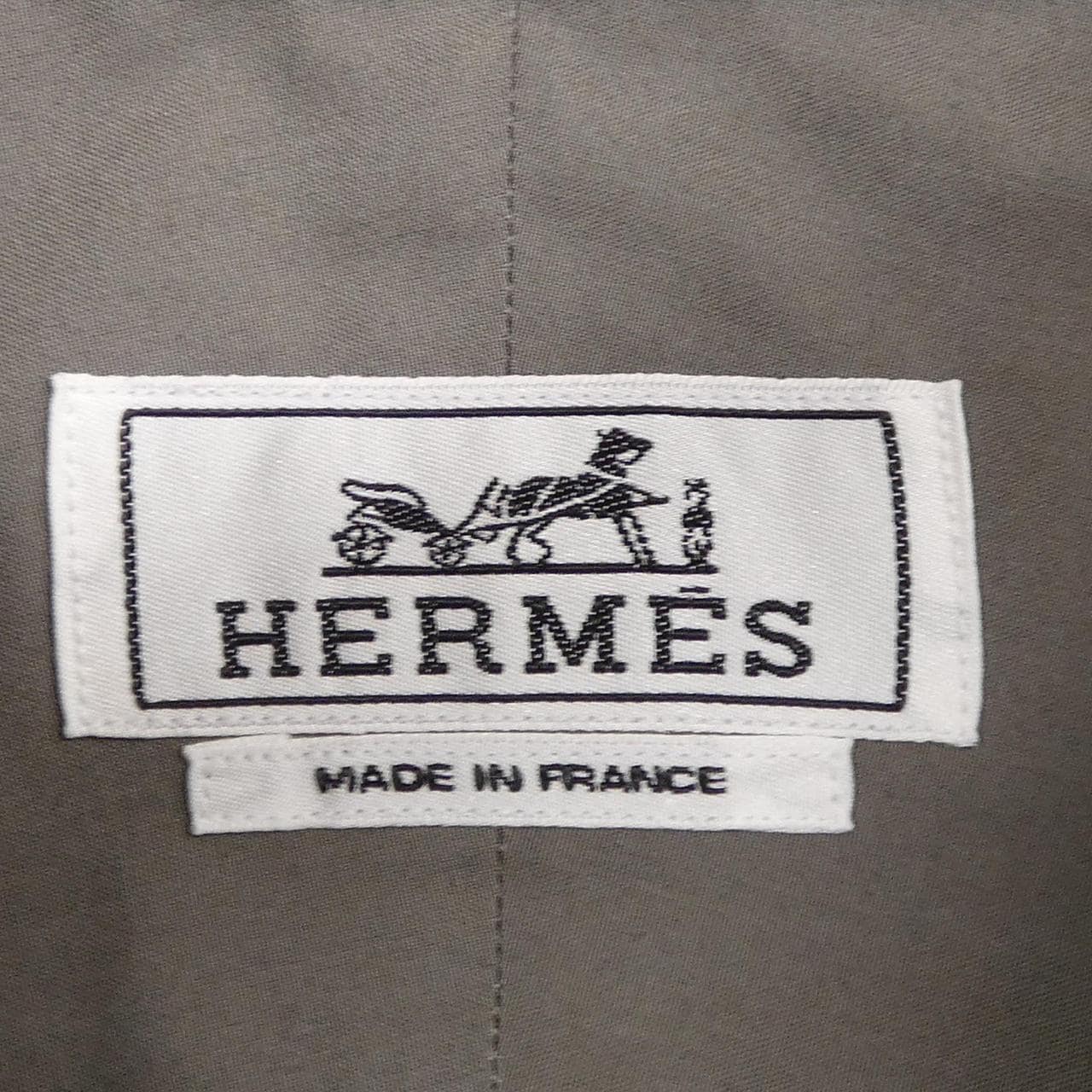 エルメス HERMES シャツ レザーディテール 656200H2 S／Sシャツ