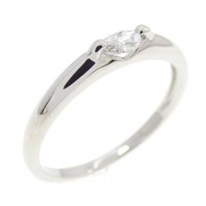 PT950 ダイヤモンド リング 0.12CT