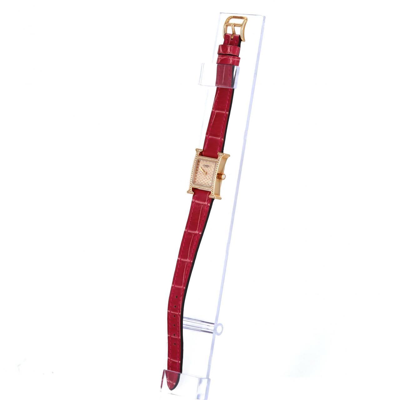 HERMES H Watch PG/D HH1.173 PG/RG Quartz