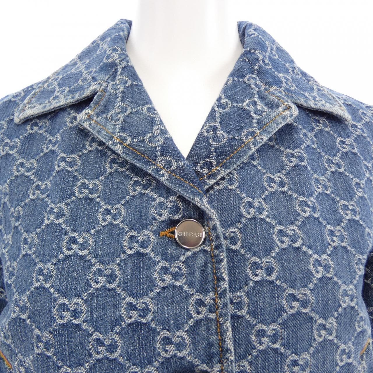 グッチ GUCCI GG DENIM JACQUARD TOP 788680 XDCZE デニムジャケット