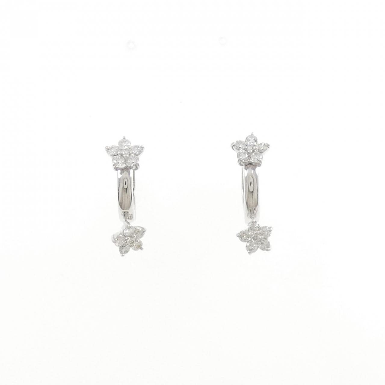 ポンテヴェキオ ダイヤモンド イヤリング 0.50CT