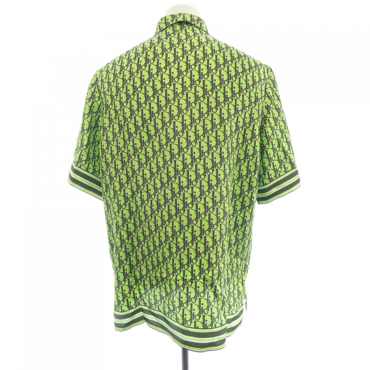 ディオール DIOR ディオールオブリークオーガニックシルクツイル　OBLIQUE 193C545A4751 S／Sシャツ