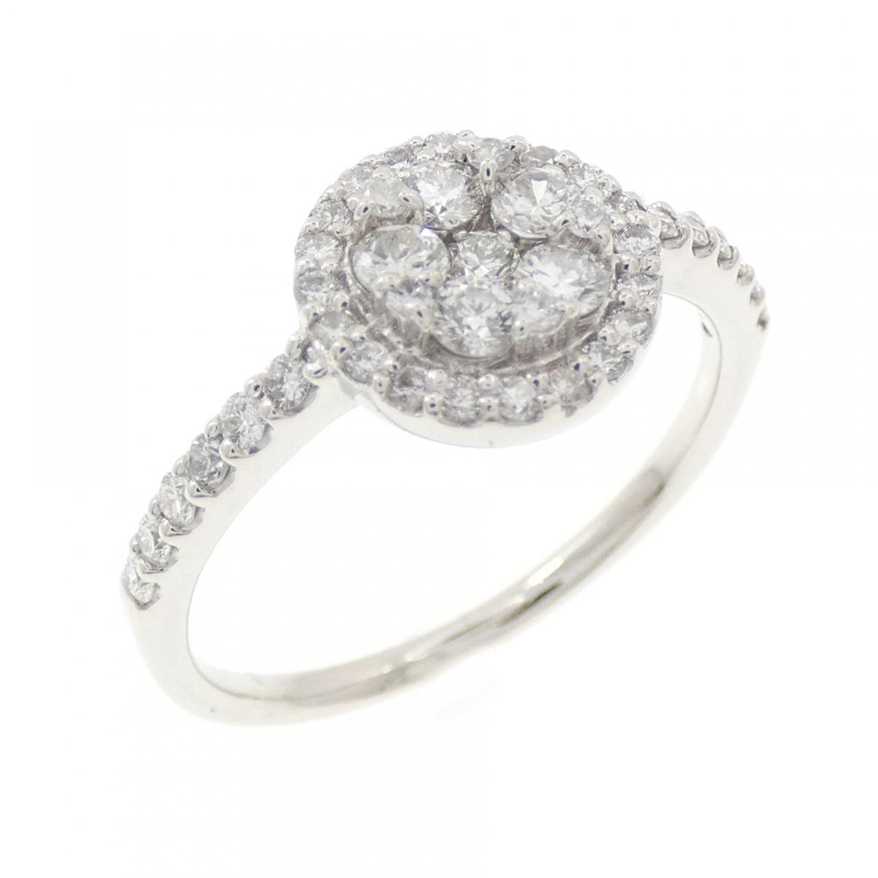 PT900 Diamond Ring 0.50CT