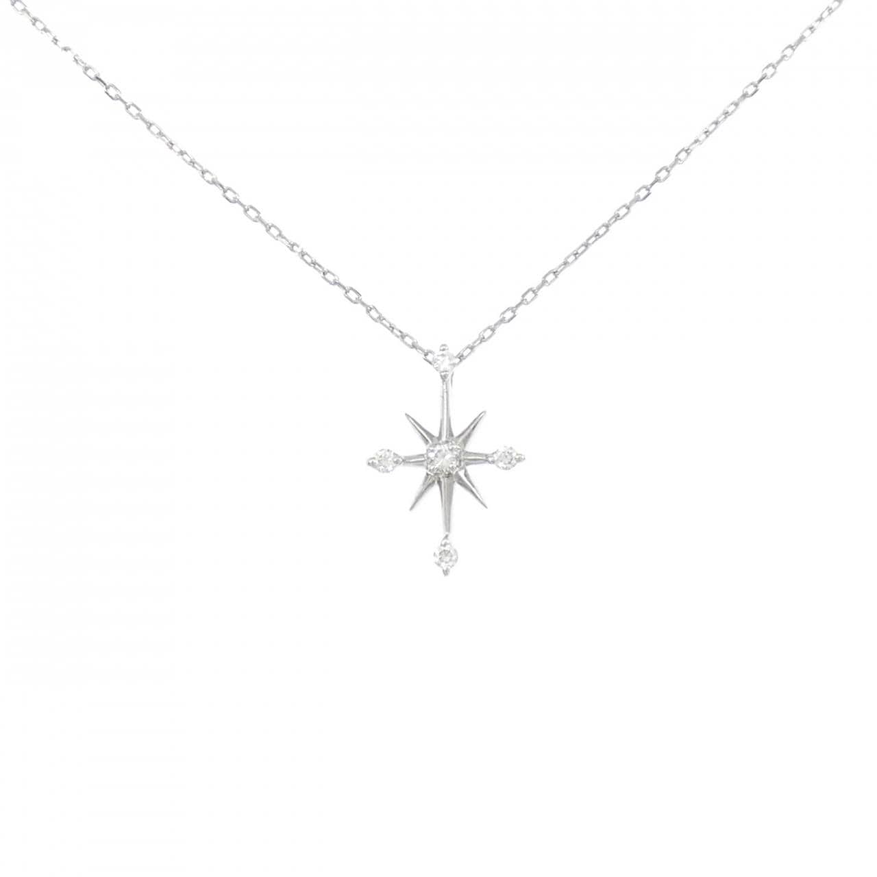 スタージュエリー ダイヤモンド ネックレス 0.04CT