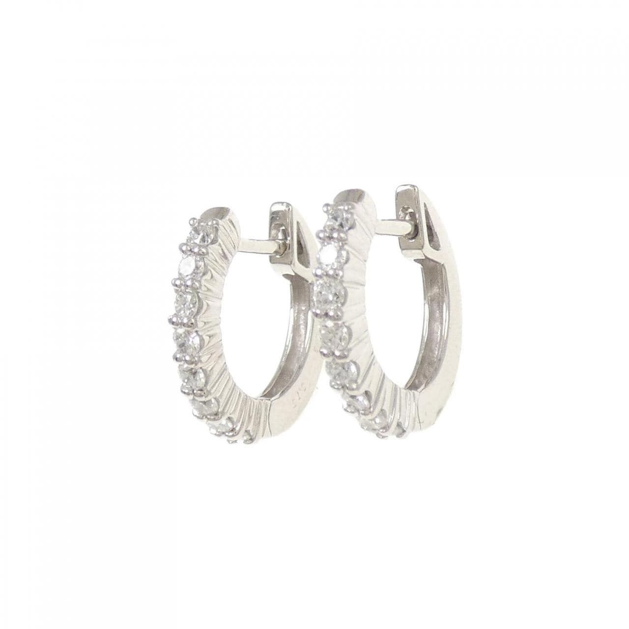 ポンテヴェキオ ダイヤモンド ピアス 0.30CT